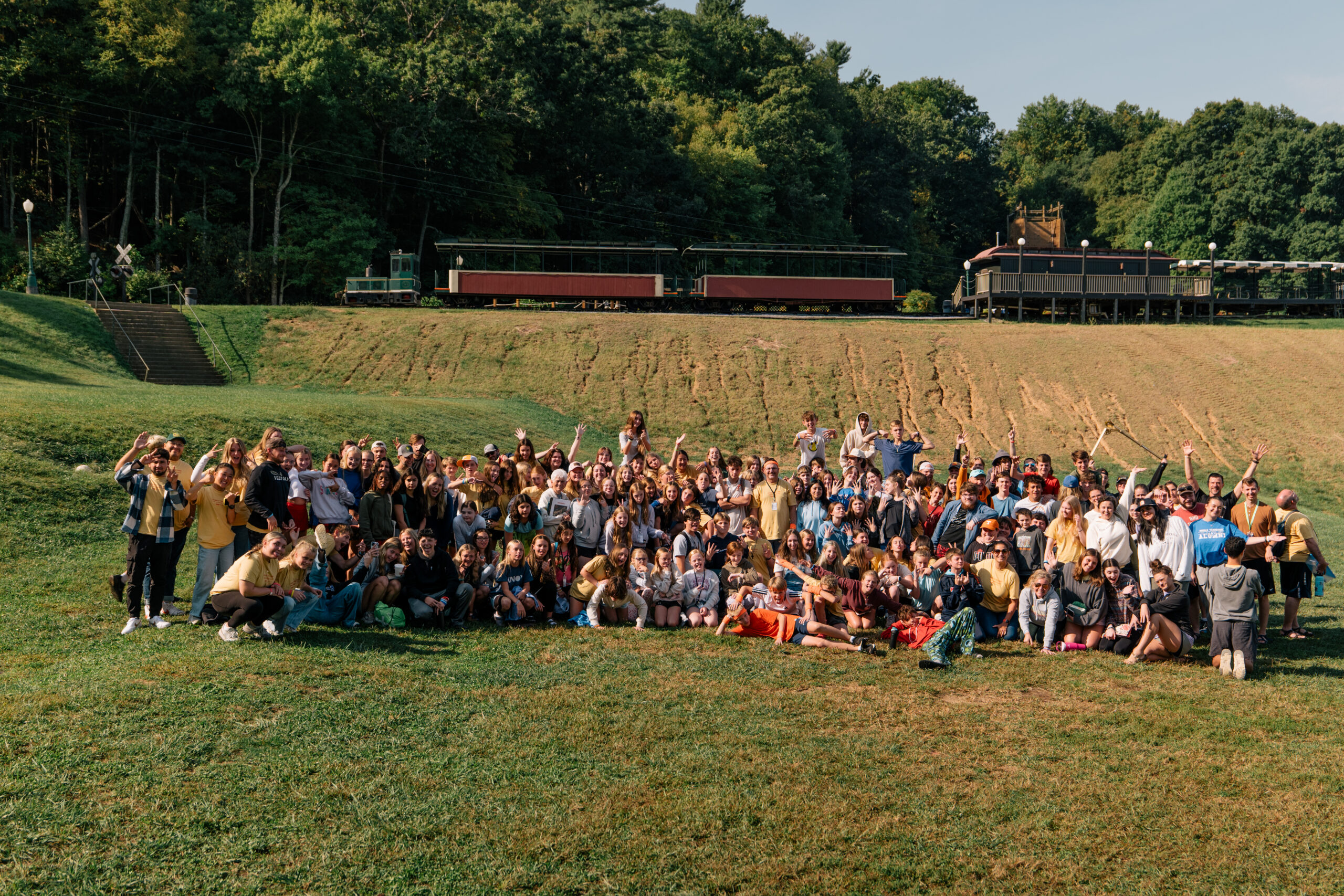 Students at Fall Camp